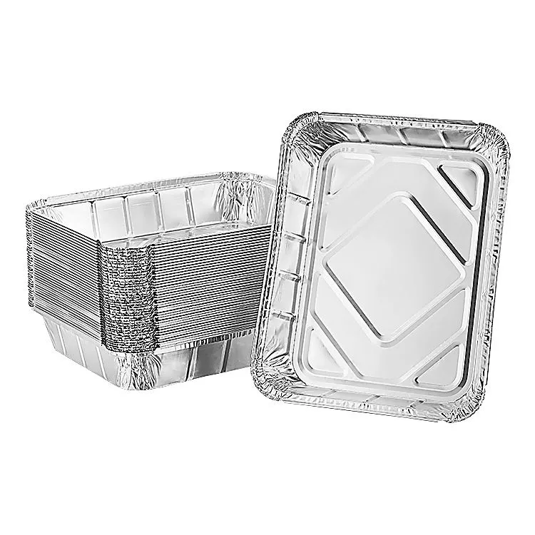 डिस्पोजेबल एल्यूमिनियम कंटेनर