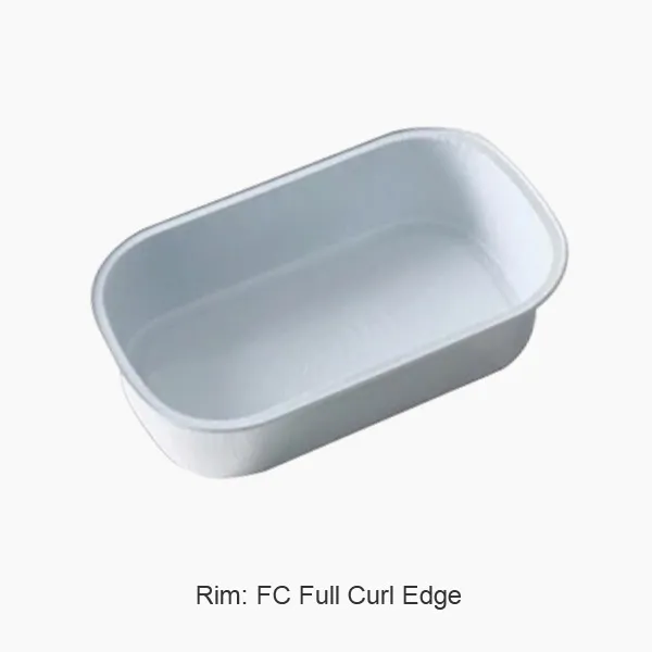 सफ़ेद लैक्क्वेर्ड इनफ़्लाइट कैसरोल